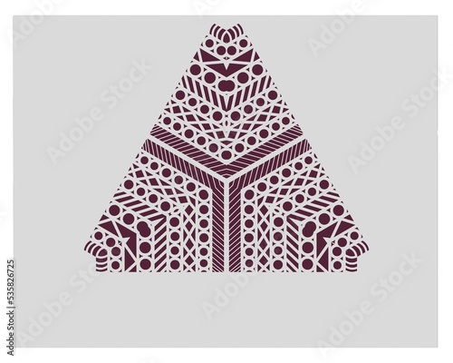 hand drawn vector illustration of an background