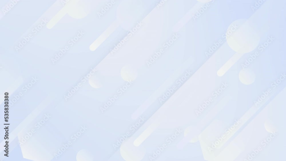 White corporate shape background