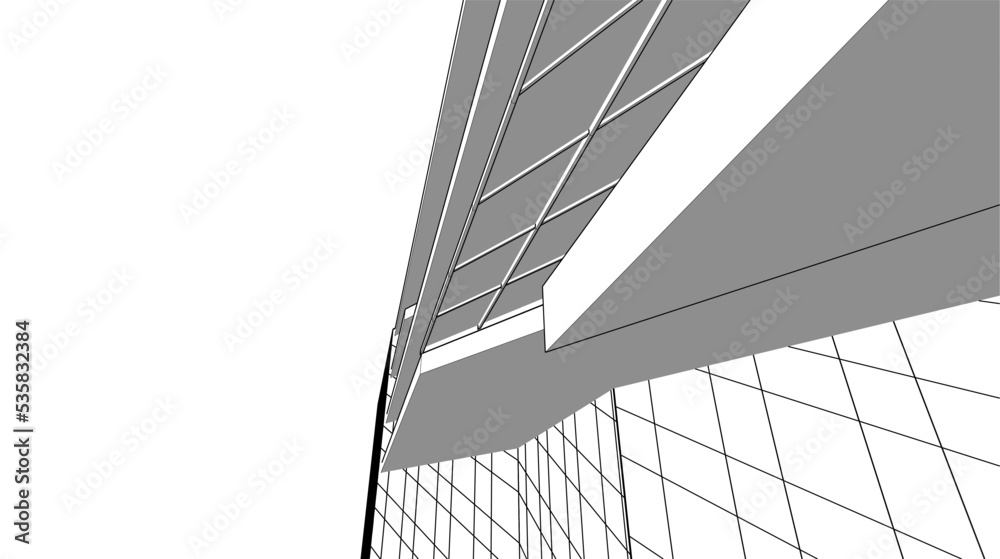 Fototapeta premium abstract design 3d vector illustration