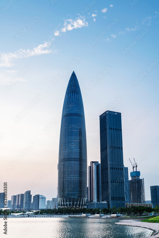 Obraz premium Shenzhen bay in the daytime