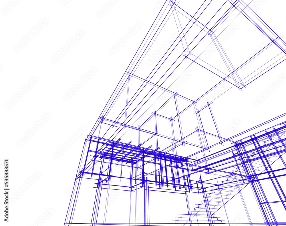 architecture vector 3d illustration architecture vector 3d illustration