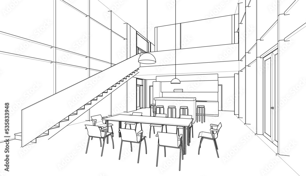 architecture vector 3d illustration architecture vector 3d illustration