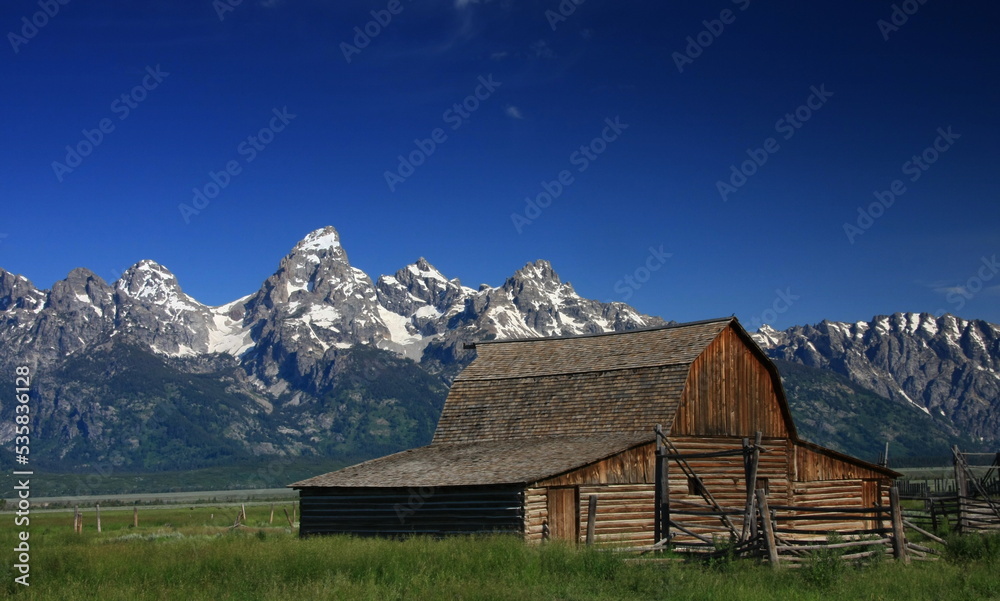 Mormon Barn, Wyoming, USA