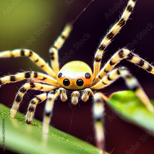 Spider on leaf © Kamil Kopecký