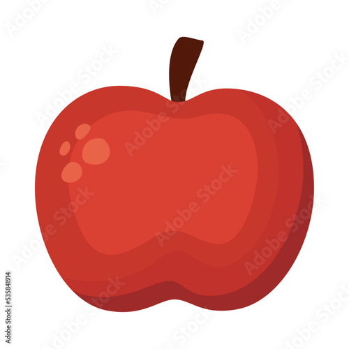 fresh apple fruit red
