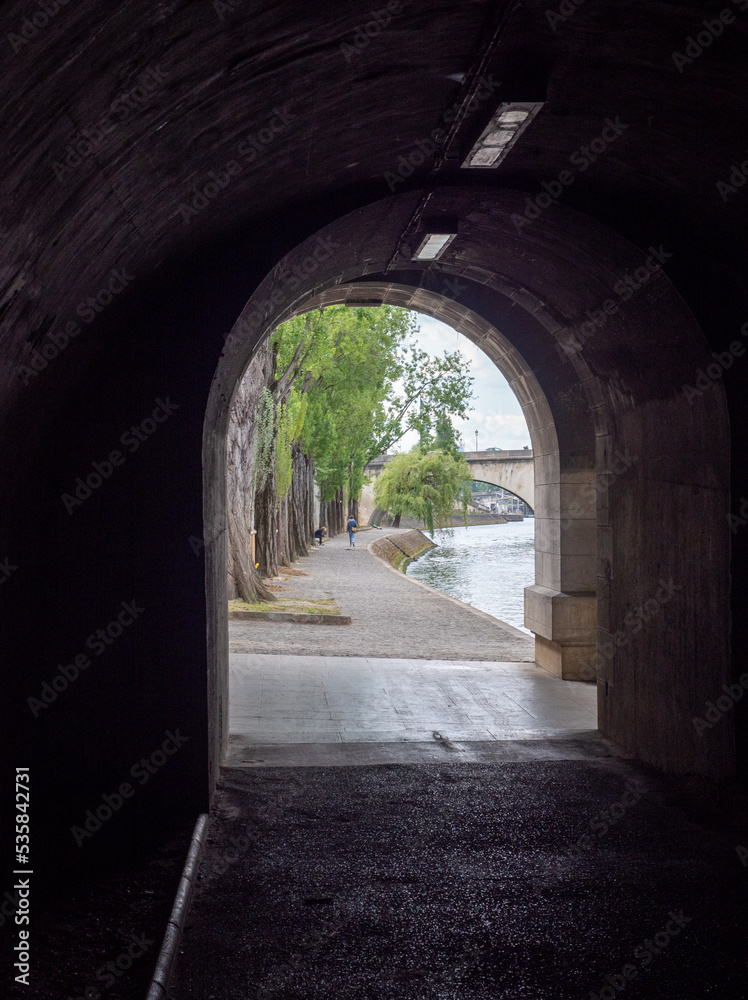Seine River tunnel
