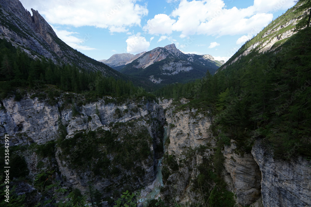Cascate di Fanes, Dolomites, Italy