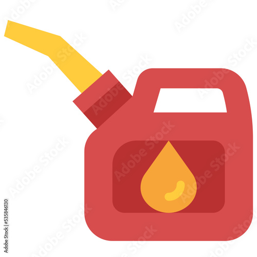 jerrycan flat icon