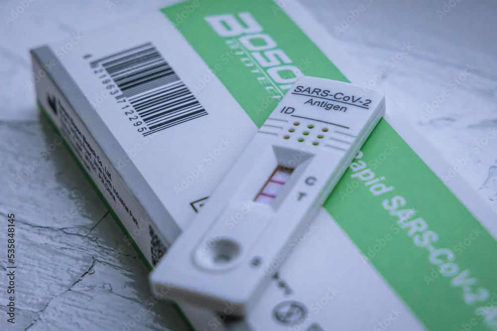 Warsaw, Poland February 11, 2022 Boson Biotech SARSCoV2 rapid