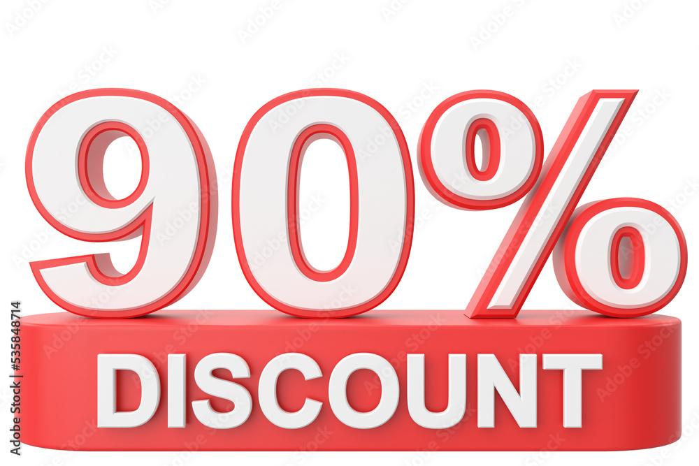 3D ninety percent discount. 90% discount. 90% sale. 3D ninety percent discount. 90% discount. 90% sale.