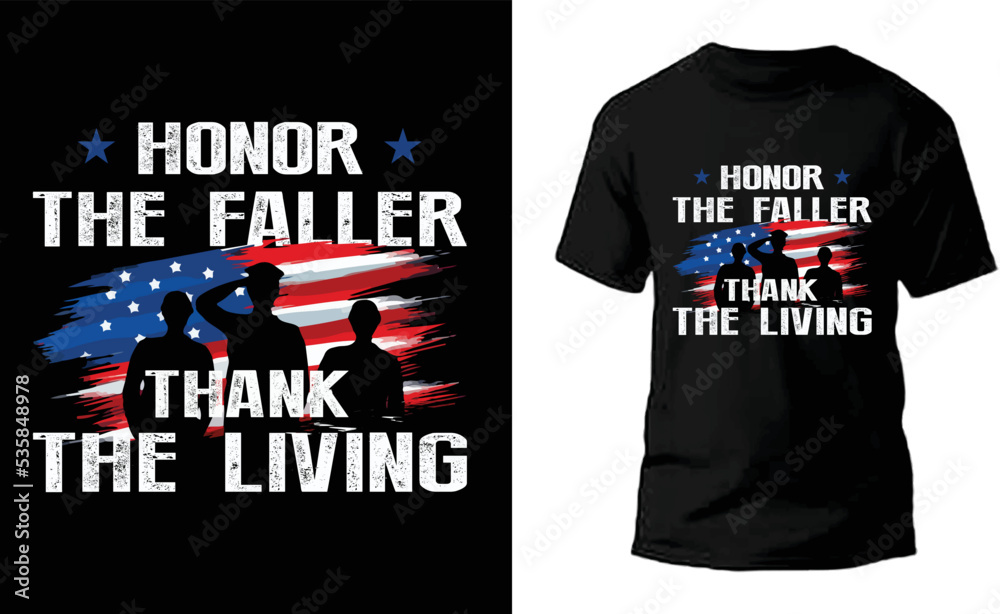 Veteran Vector and Veteran t-shirt design with background, banner, and