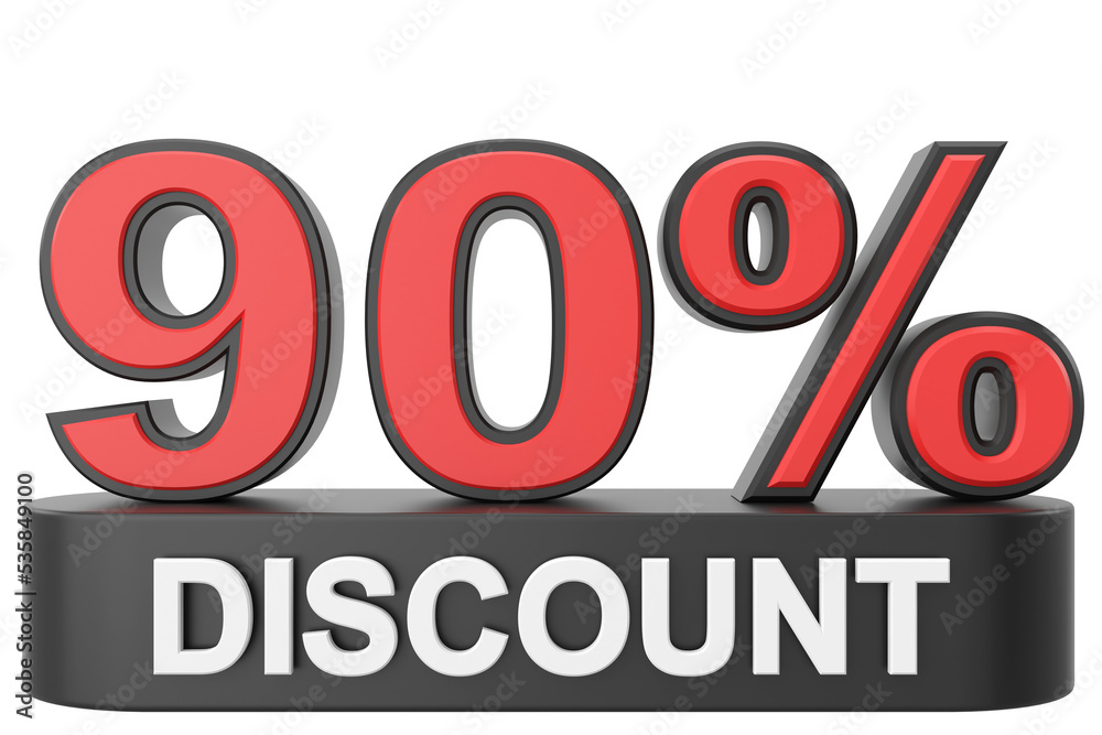 3D ninety percent discount. 90% discount. 90% sale. 3D ninety percent discount. 90% discount. 90% sale.