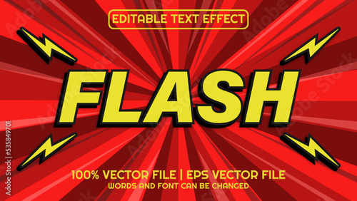 Editable text effect modern 3d and minimal font style