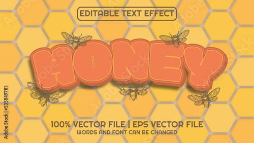Editable text effect modern 3d and minimal font style