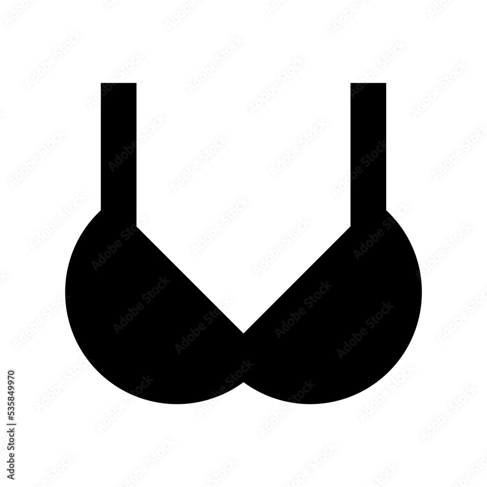Brassier Vector Icon Brassier Vector Icon