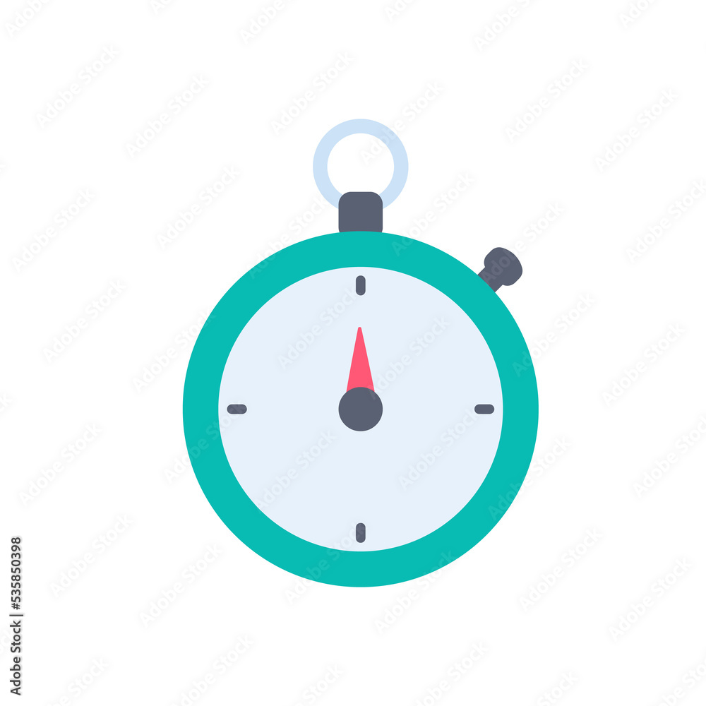 Stopwatch to set reminder time for product promotion schedule.
