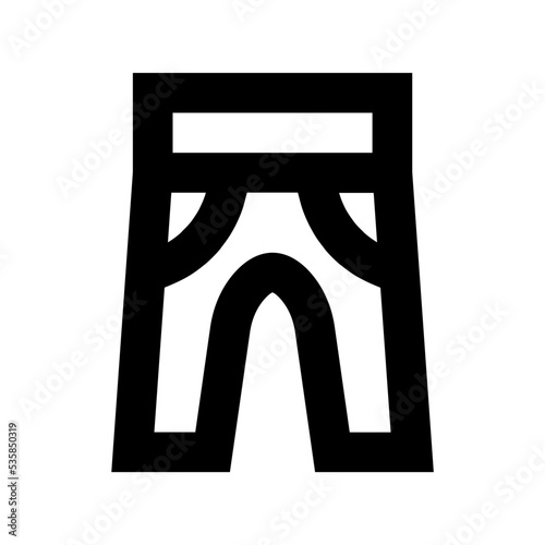 Trouser Vector Icon