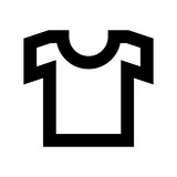 T Shirt Vector Icon