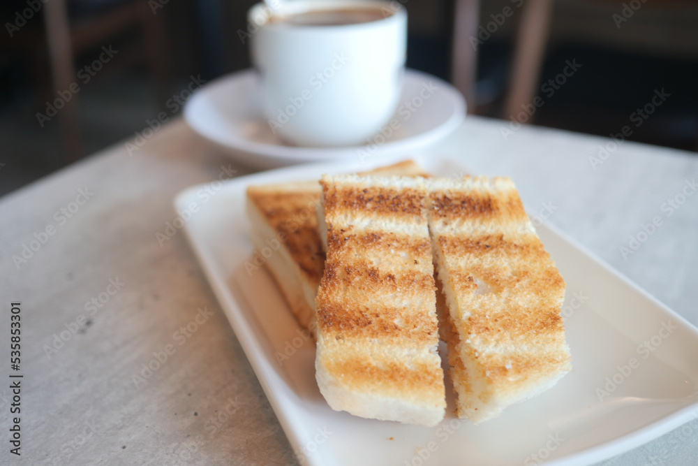 peanut butter toast bread on table peanut butter toast bread on table