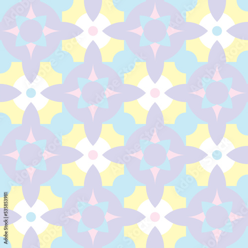 seamless vector illustration geometric pattern