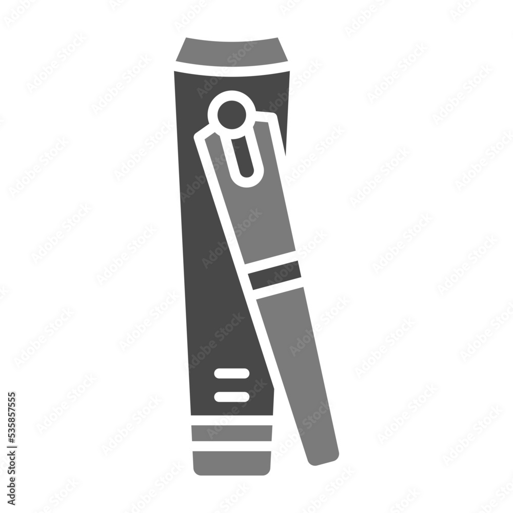 Nail Clipper Greyscale Glyph Icon Nail Clipper Greyscale Glyph Icon