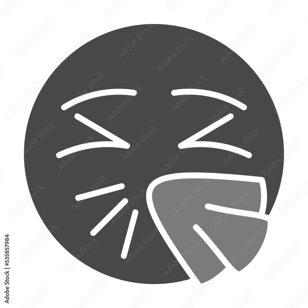 Ill Greyscale Glyph Icon