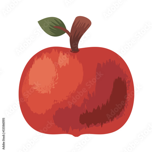 fresh apple fruit red