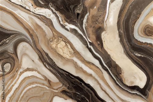 White gray and brown marble © FrankBoston