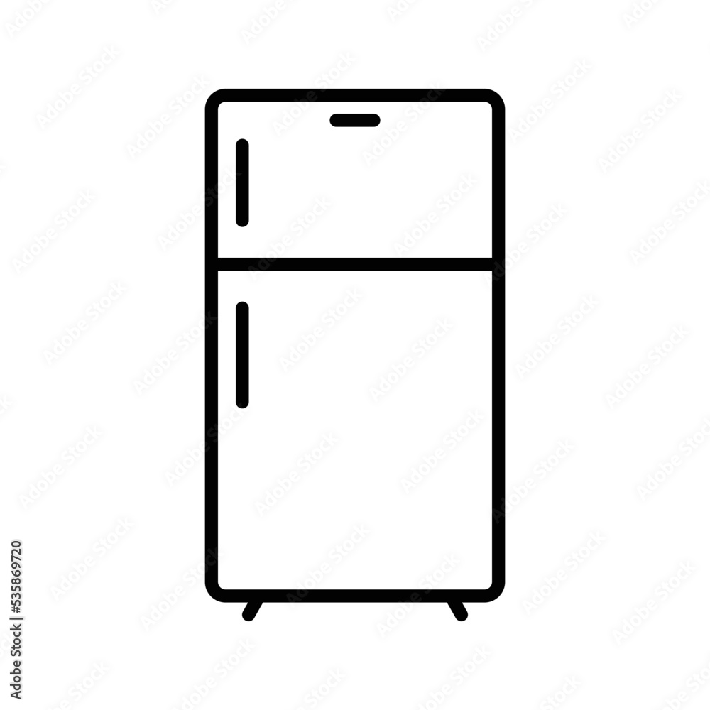 Freezer Icon - Vector, Sign and Symbol for Design, Presentation, Website or Apps Elements. Freezer Icon - Vector, Sign and Symbol for Design, Presentation, Website or Apps Elements.