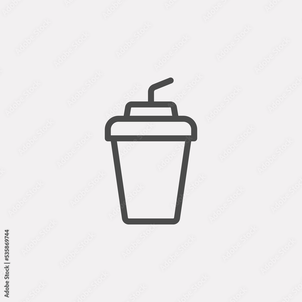 Drink vector icon sign symbol Drink vector icon sign symbol