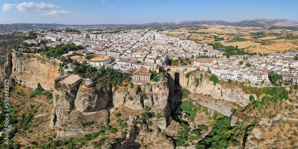 Beautiful Ronda from Plane 1