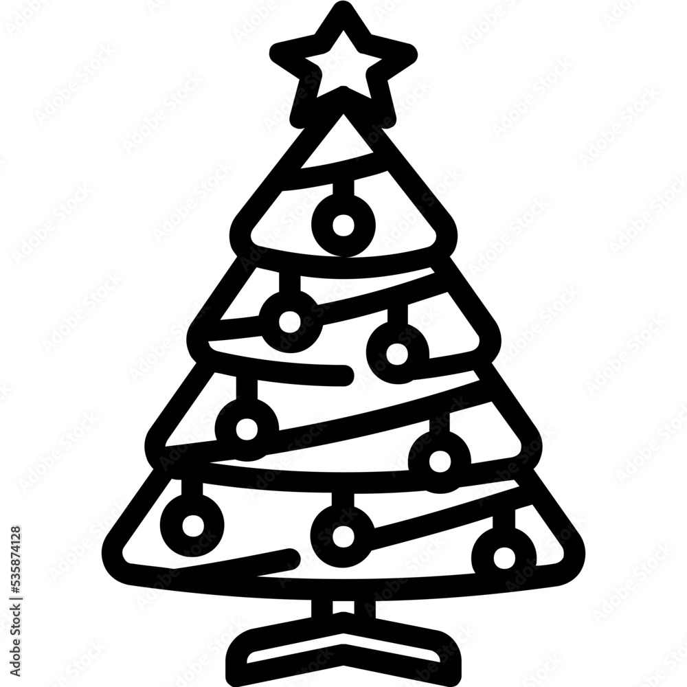 christmas tree icon