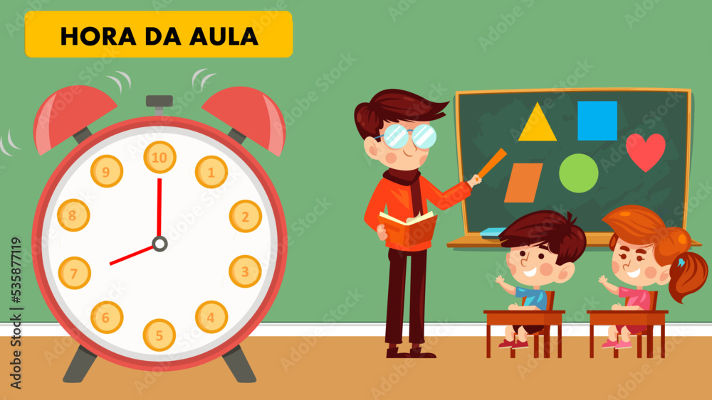 hora da aula