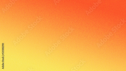 Yellow Orange Red Sunset 4k Background Grain Texture Vintage Blur Gradient