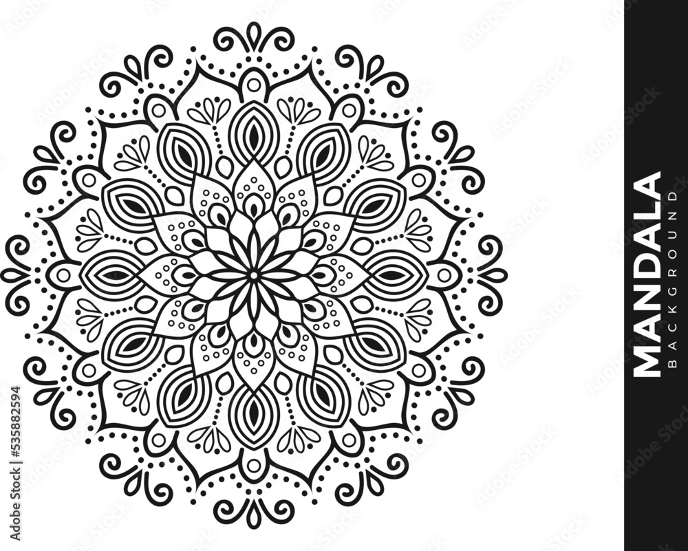 mandala background design