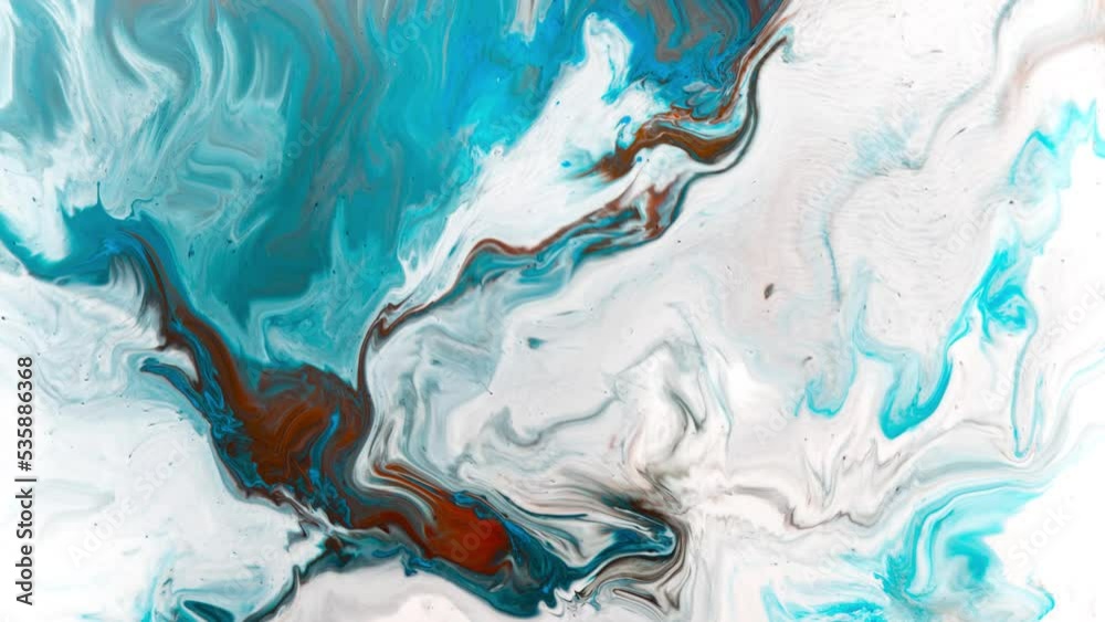 Abstract Infinite Color Loops And Explosions Hypnotizing in Detailed Surface Colorful Paint Spreads. Abstract Infinite Color Loops And Explosions Hypnotizing in Detailed Surface Colorful Paint Spreads.