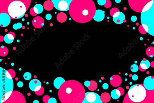 Colored modern background in the style of the social network. Digital background. Stream cover. Social media concept. Vector illustration