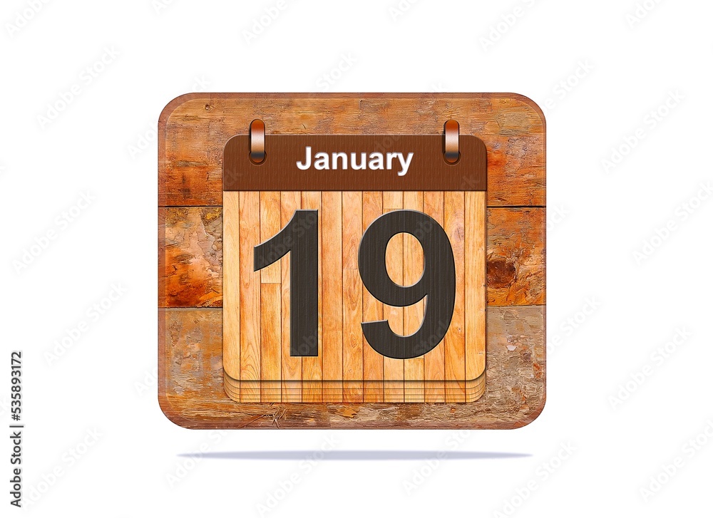 January 19. January 19.
