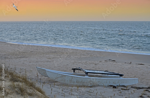 Caramaran on Shore of Chesapeake Bay