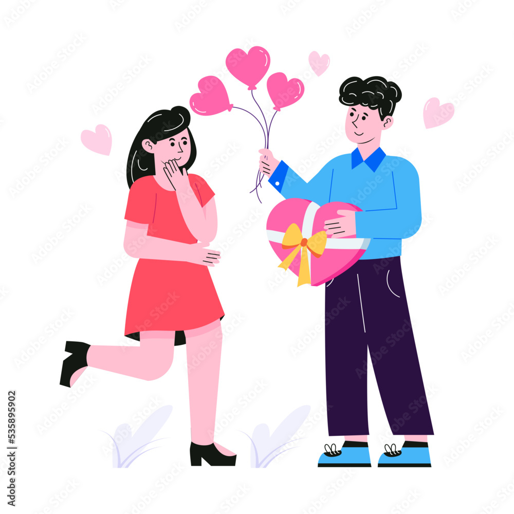 Pack of Couple Romance Flat Illustrations
Pack of Couple Romance Flat Illustrations