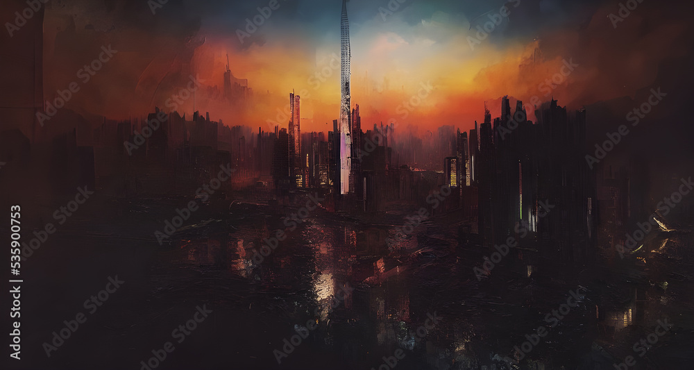 Illustration Cityscape