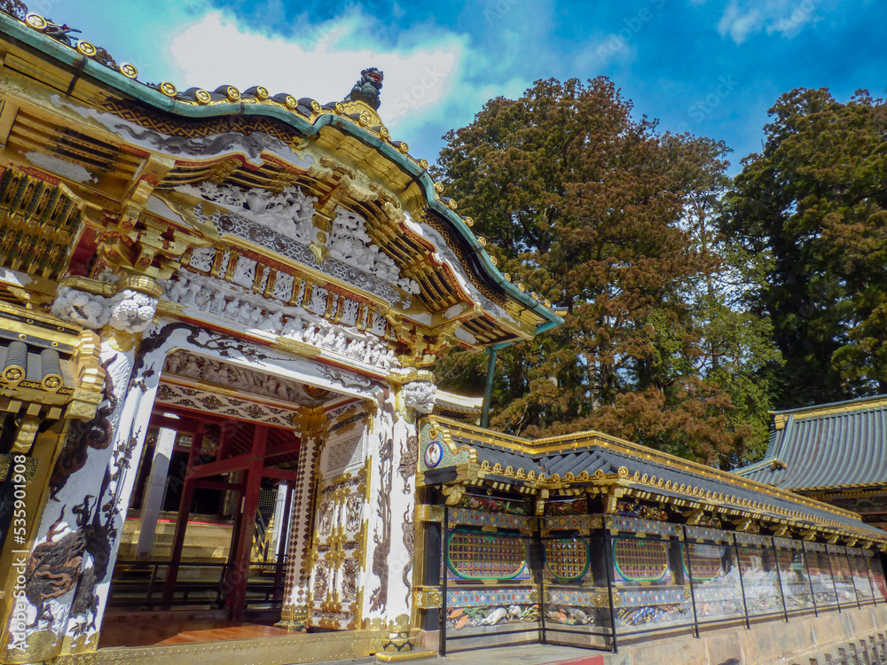 mausoleum of Tokugawa Ieyasu in Nikko, Japan
