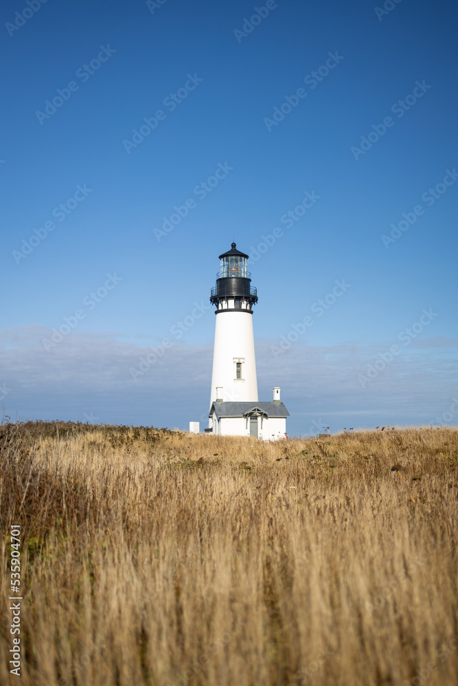 Yaquina Head Lighthouse on the Oregon Coast Yaquina Head Lighthouse on the Oregon Coast