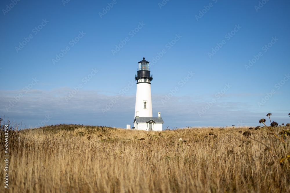 Yaquina Head Lighthouse on the Oregon Coast Yaquina Head Lighthouse on the Oregon Coast