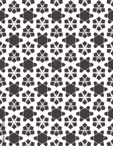 Geometric pattern. Seamless vector background. Ethnic graphic design.