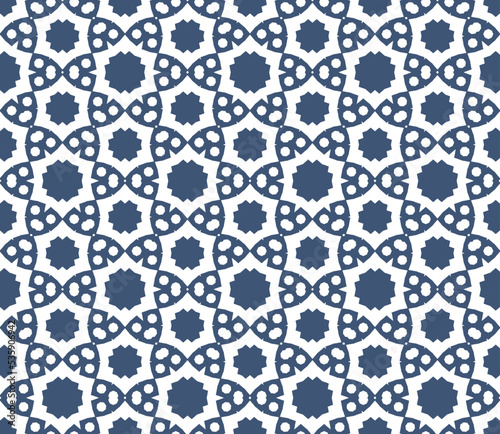 Geometric pattern. Seamless vector background. Ethnic graphic design.