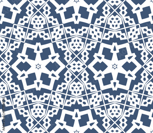 Geometric pattern. Seamless vector background. Ethnic graphic design.