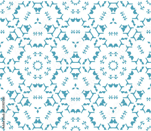 Geometric pattern. Seamless vector background. Ethnic graphic design.
