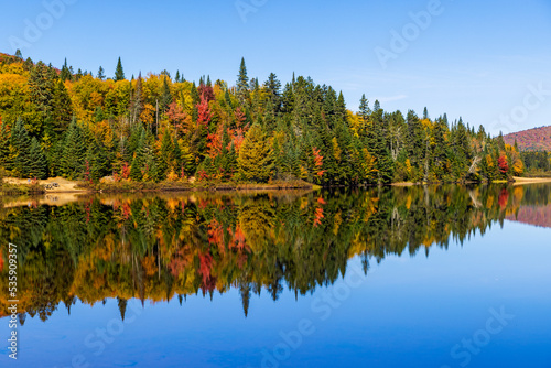 Spectacular autumn in Mont Tremblant, Quebec, Canada © Mircea Costina