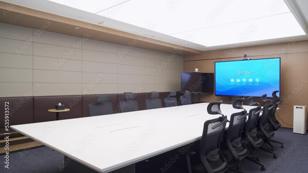 modern meeting room with tv modern meeting room with tv
